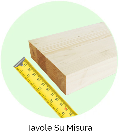 Tavole Lamellari Legno su misura