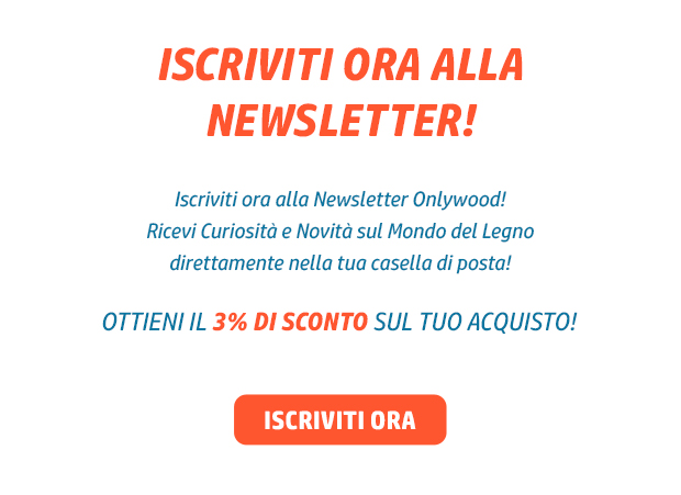Iscrizione Newsletter Onlywood