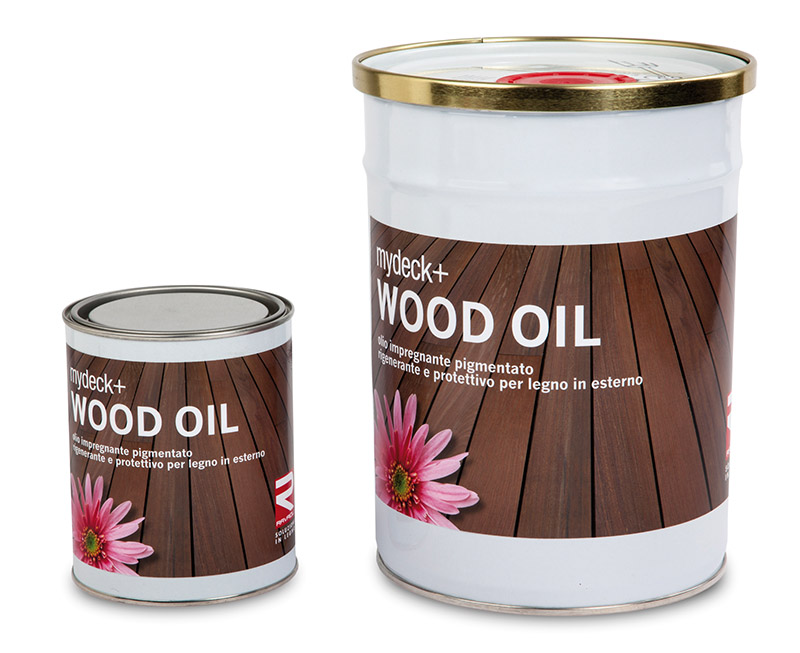 Olio impregnate per legno da esterno protettivo e rigenerante