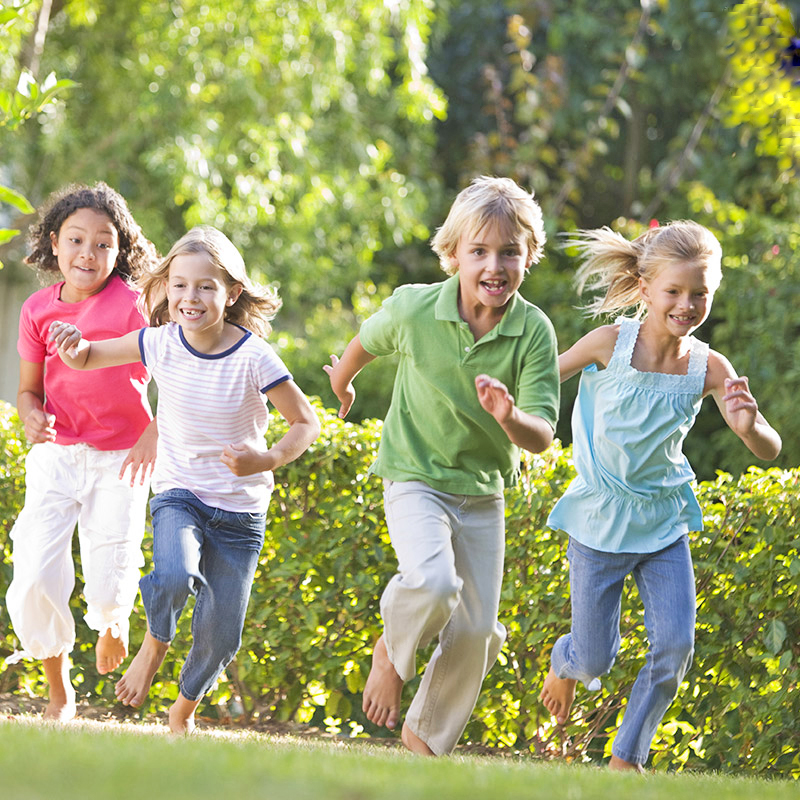 Parco giochi in legno