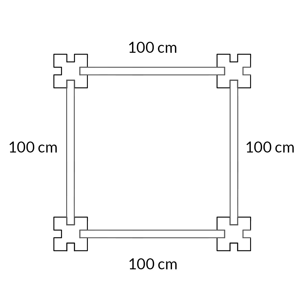 Orto 100 x 100 cm