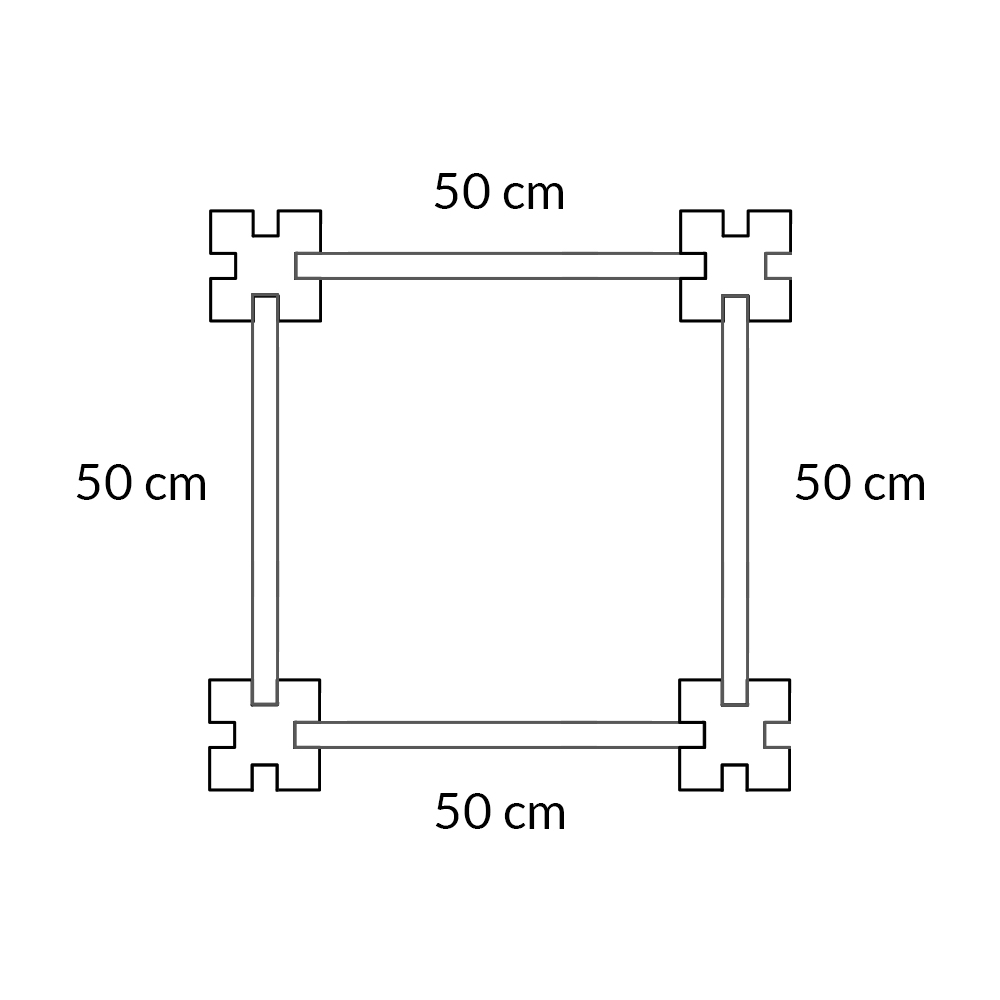 Orto 50 x 50 cm