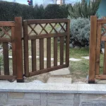 Onlywood Cancelletto in Legno NAIROBI in legno impregnato 100 x 90 h. cm - foto 3