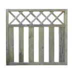 Onlywood Cancelletto in Legno NAIROBI in legno impregnato 100 x 90 h. cm-48372