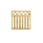 Onlywood Cancelletto in Legno NAIROBI in legno impregnato 100 x 90 h. cm - foto 6