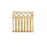 Onlywood Cancelletto in Legno NAIROBI in legno impregnato 100 x 90 h. cm-90252