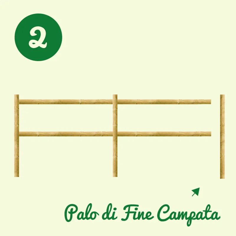 Pali in legno di Castagno Tornito Pali in legno di Castagno Tornito