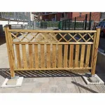 Onlywood Steccato in Legno NAIROBI in legno impregnato 180 x 90 h. cm - foto 10