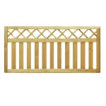 Onlywood Steccato in Legno NAIROBI in legno impregnato 180 x 90 h. cm - foto 22