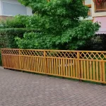 Onlywood Steccato in Legno NAIROBI in legno impregnato 180 x 90 h. cm - foto 6