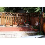 Onlywood Steccato in Legno NAIROBI in legno impregnato 180 x 90 h. cm - foto 16