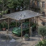 Onlywood Carport Copertura auto PROTEGO 3 x 5 metri legno impregnato - immagine 2