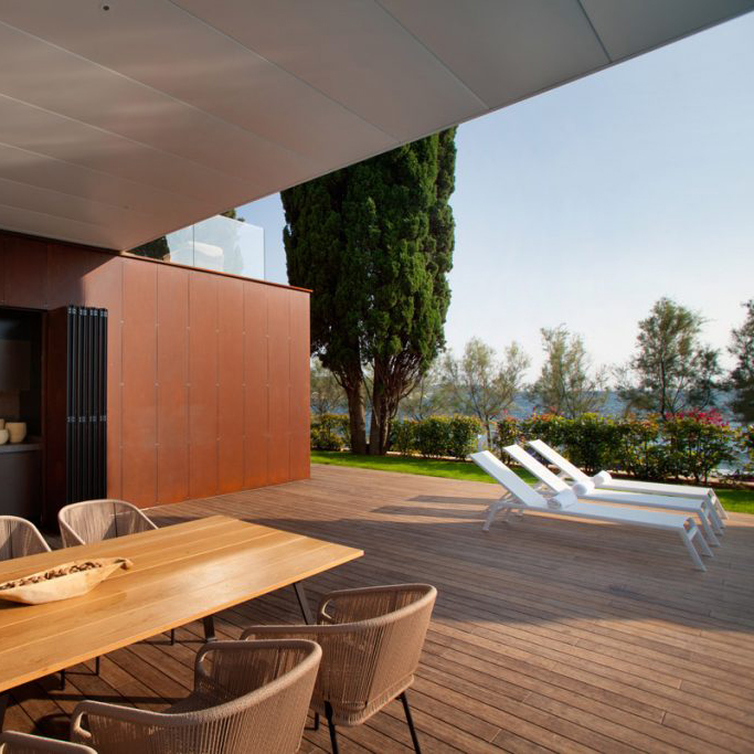 Listoni Legno per Esterno BAMBOO X-TREME - 185 x 13,7 x 2 cm -0