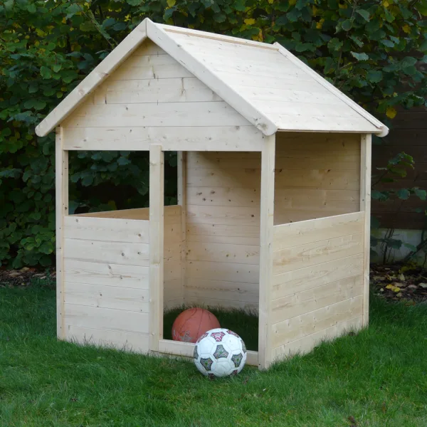 Casetta in legno per bambini BIMBI 120 x 120 cm-0