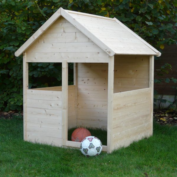 Casetta in legno per bambini BIMBI 120 x 120 cm-0