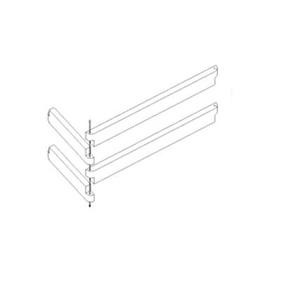 Fioriera in legno LINEA PROFESSIONALE 180x50x45,5 h cm con Rivestimento-28054