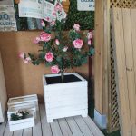 Fioriera in legno LINEA PROFESSIONALE 50x50x45,5 h cm con Rivestimento-47852