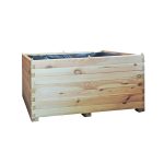 Fioriera in legno LINEA PROFESSIONALE 120x50x45,5 h cm con Rivestimento-23426