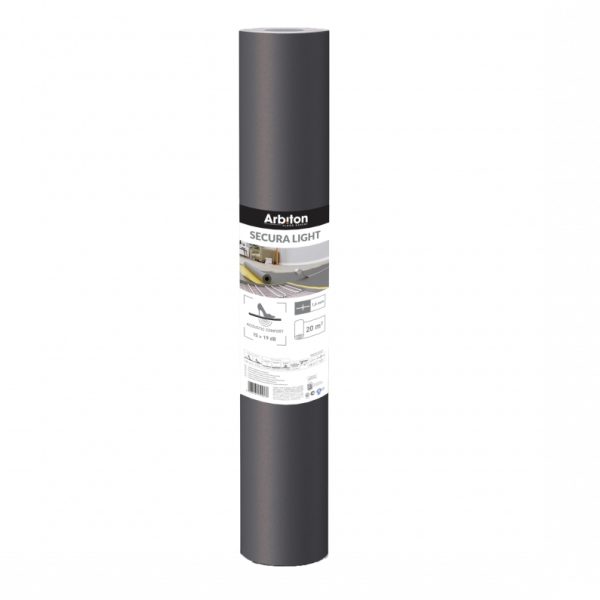 Sottopavimento per Laminato Fonoassorbente SECURA LIGHT FLEX 1,6 mm - Rotolo per 10 Mq-0