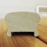 Onlywood Corrimano Legno SAGOMATO Ayous grezzo 46 x 32 mm - Asta da 3 Metri-27467