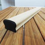 Onlywood Corrimano Legno SAGOMATO Ayous grezzo 46 x 32 mm - Asta da 3 Metri-27469