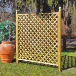 Grigliati in Legno SU MISURA Trattati - Maglia 10 cm-25192