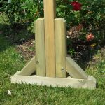 Piedistallo MAGIC EASEL in legno per grigliati-frangivista-25031