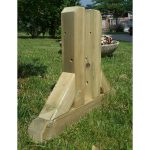 Piedistallo MAGIC EASEL in legno per grigliati-frangivista-25037