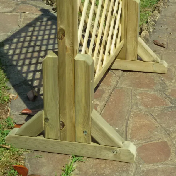 Piedistallo MAGIC EASEL in legno per grigliati-frangivista-0