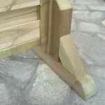 Piedistallo MAGIC EASEL in legno per grigliati-frangivista-25034
