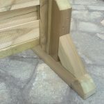Piedistallo MAGIC EASEL in legno per grigliati-frangivista-25034