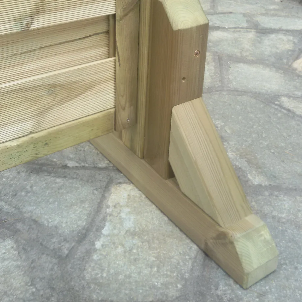 Piedistallo MAGIC EASEL in legno per grigliati-frangivista-25034