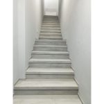 GRADINO LIGHT GREY STONE Rivestimento Scale Interne Fai da te - Larghezza max 100 cm-77179