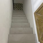 GRADINO LIGHT GREY STONE Rivestimento Scale Interne Fai da te - Larghezza max 100 cm-82960