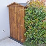 Armadio da Esterno in Legno Impregnato 90 x 96 x 183 cm-80275