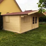 Casetta in legno CHAMONIX III 478 x 418 x 253 h. cm-42292