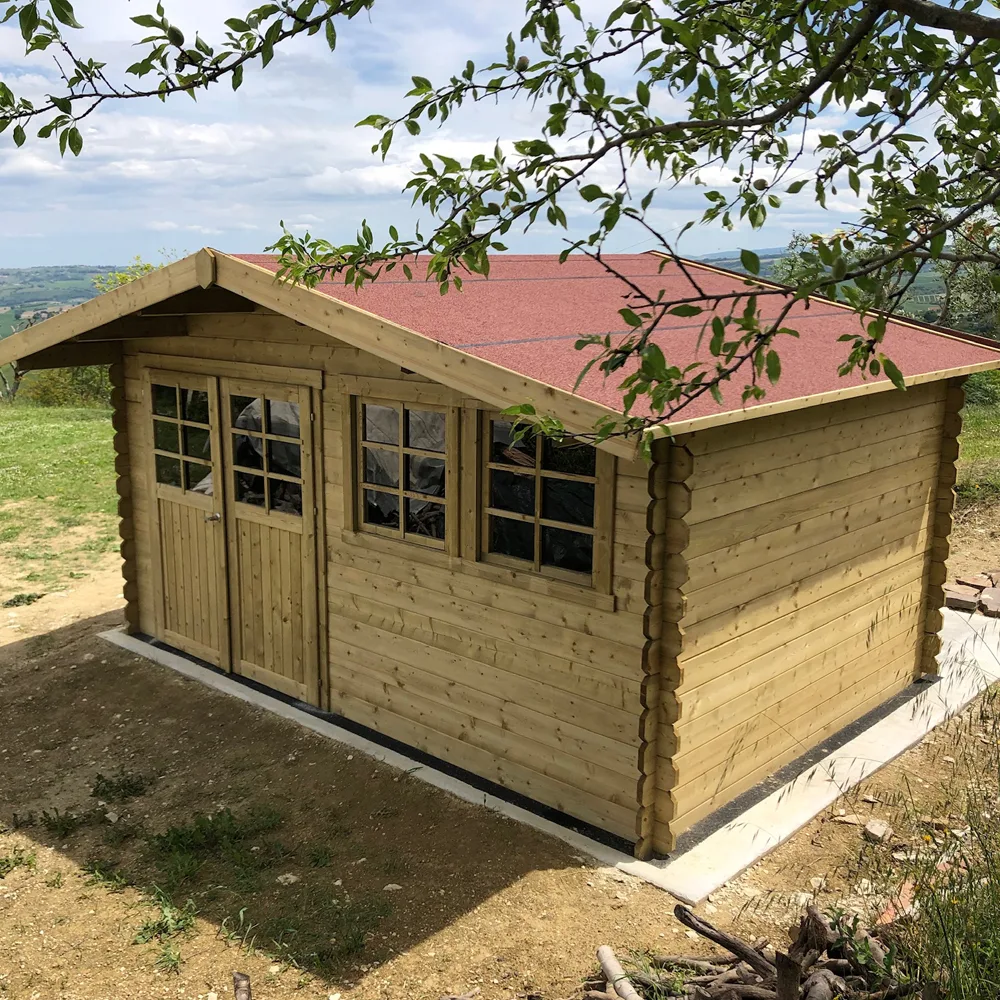 Casetta NIORT in legno IMPREGNATO 418 x 298 x 239 h. cm-34409