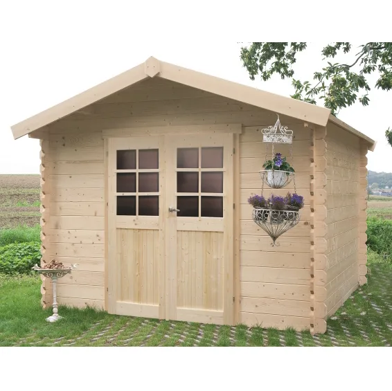 Casetta NIMES in legno IMPREGNATO 238 x 238 x 239 h. cm-0