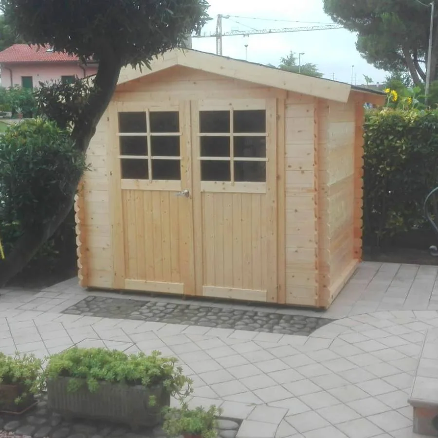 Casetta in legno DRESDEN 248 x 198 x 218 h. cm-48117