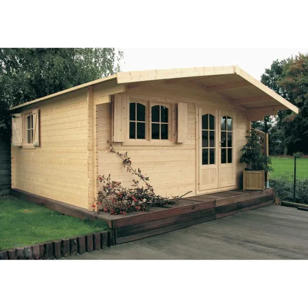 Casetta in legno CHAMONIX III 478 x 418 x 253 h. cm-0