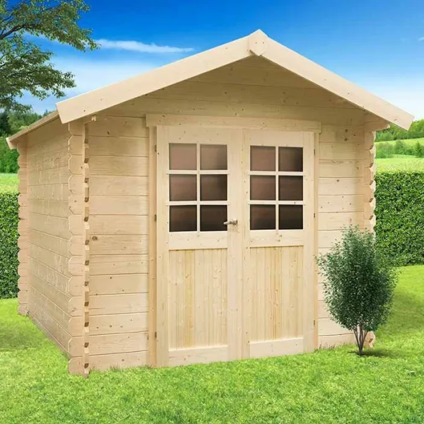 Casetta in legno GERA 248 x 248 x 218 h. cm-0