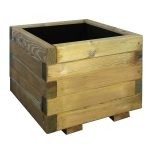 Fioriera in legno di pino impregnato in autoclave TULIPANO 40 x 40 x 32,5 h cm -89669