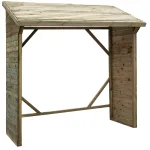 Legnaia da esterno 208 x 97 x 215 h. cm in legno trattato - foto 3