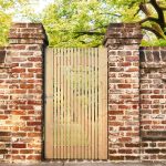 Cancello in Legno Pedonale modello ANTWERP 100 x 180 cm-0