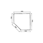 Casetta in legno NANCY 305 x 305 x 281 h. cm-26982