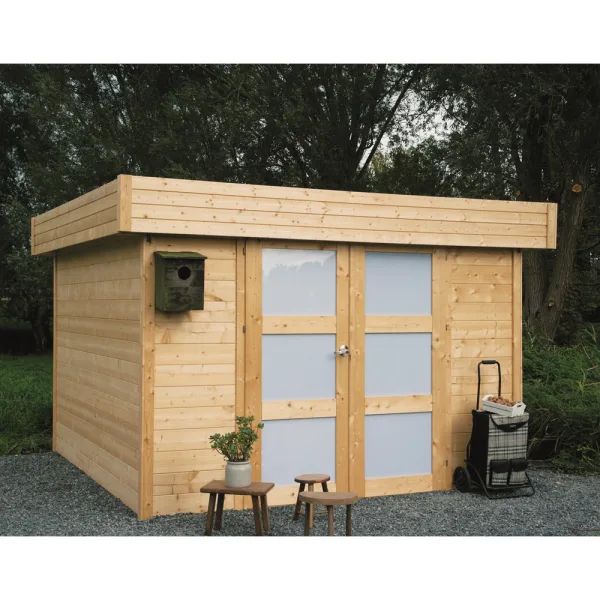 Casetta in legno ODENSE 299 x 299 x 232 h. cm-0