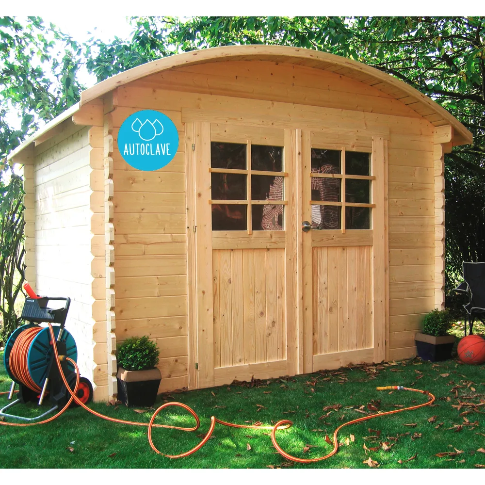 Casetta DAINVILLE in legno IMPREGNATO 298 x 238 x 228 h. cm-27377