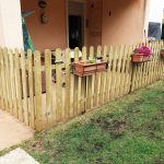 Onlywood Steccato in Legno NICE TAVOLETTA impregnato cm 180 x 100 h.-37641