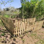 Onlywood Steccato in Legno NICE TAVOLETTA impregnato cm 180 x 100 h.-39775