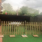 Onlywood Steccato in Legno NICE TAVOLETTA impregnato cm 180 x 100 h.-39774